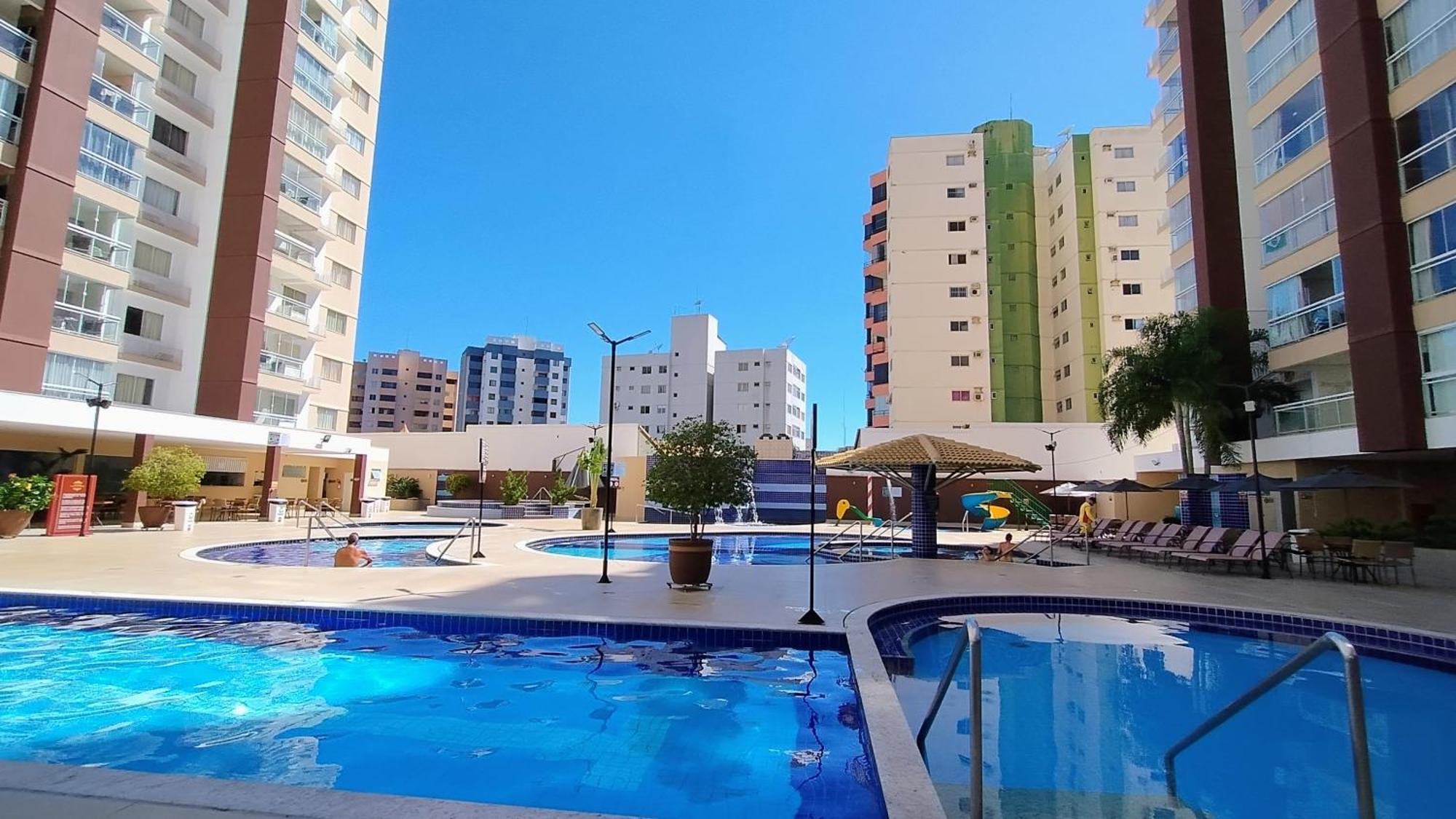 Casa Da Madeira Caldas Novas - Achei Ferias - Com Roupa De Cama Exteriér fotografie